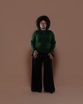 Aura Knit Top in Emerald