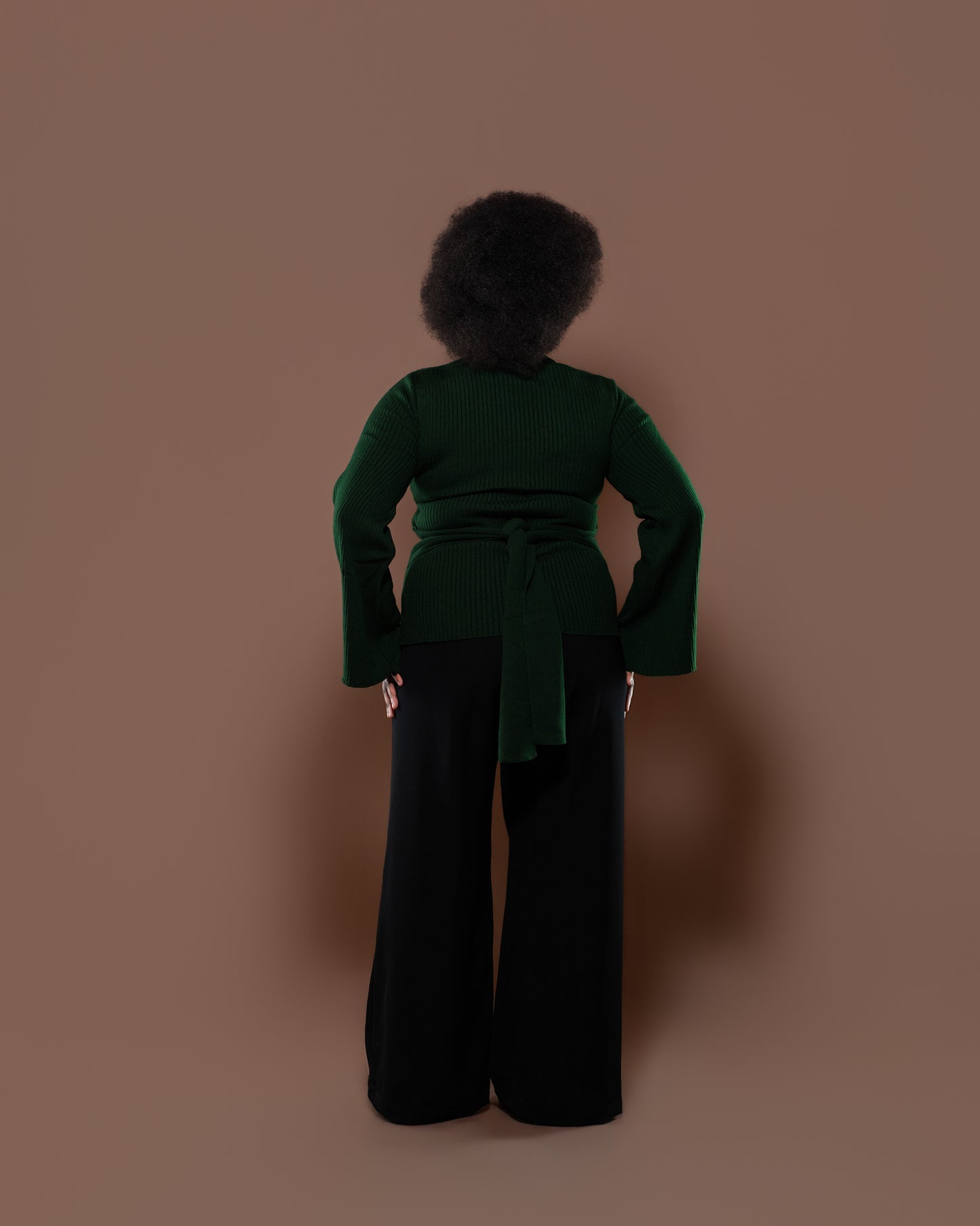 Aura Knit Top in Emerald