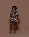 Terra Mini Wrap Dress