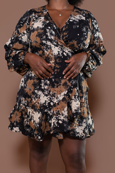 Terra Mini Wrap Dress