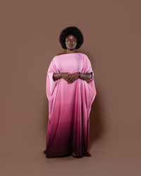 Ombre Kaftan in Pink
