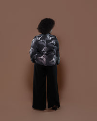 Bella Blouse in Monochrome Wave