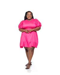 Olivia Mini Dress Pink