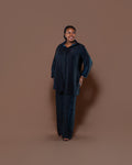 Botanical Boarder Blouse in Nile