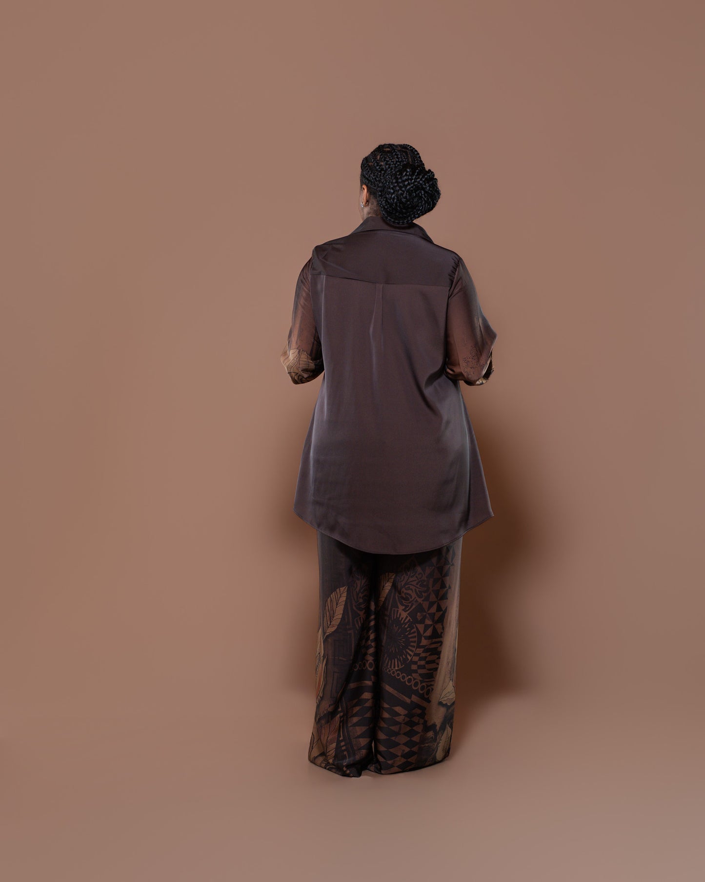 Botanical Boarder Pants in Copper
