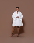 Vouge Mini Dress in White