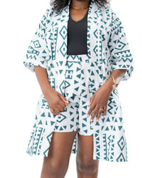 Emerald Echo Kimono
