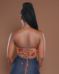 Ankara Corset In Arcana