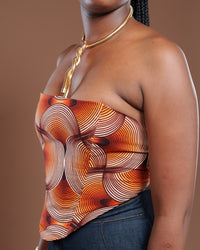Ankara Corset In Arcana