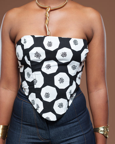 Ankara Corset In Zonary