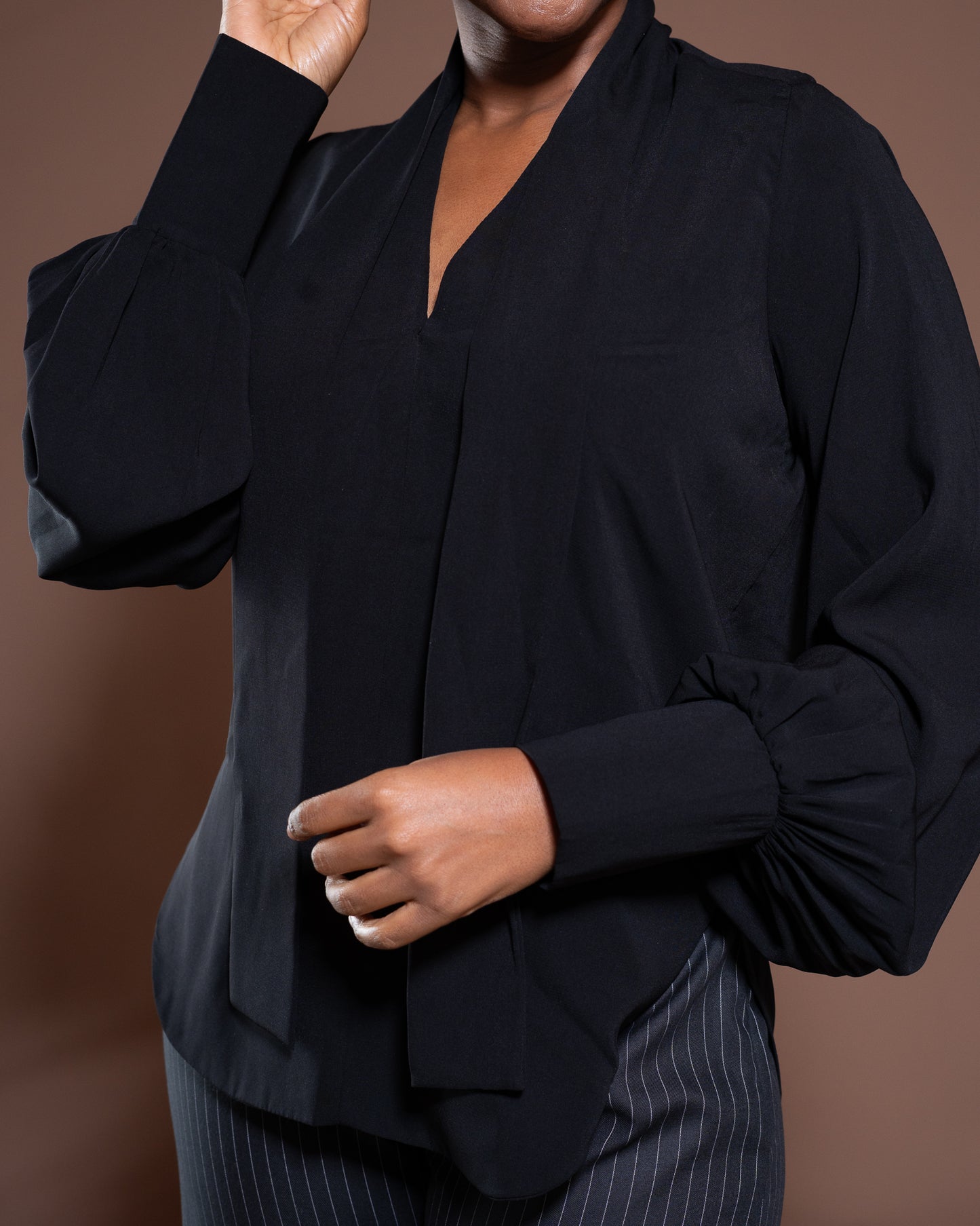 Bella Blouse in Black