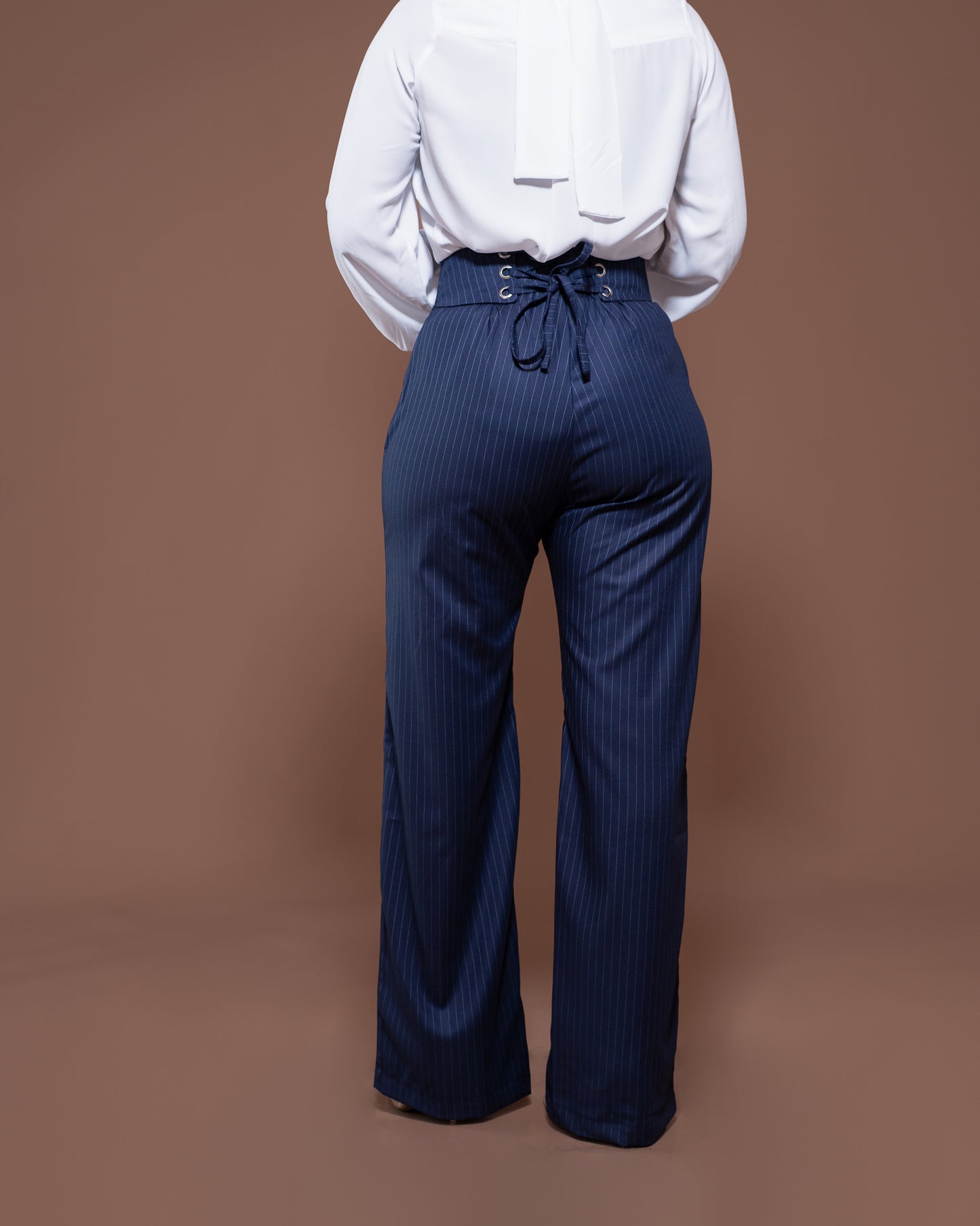 Magna Pants in Marine Stripped