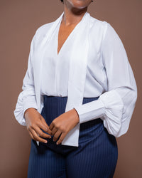 Bella Blouse in Pearl
