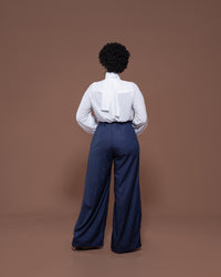 Magna Pants in Marine Stripped