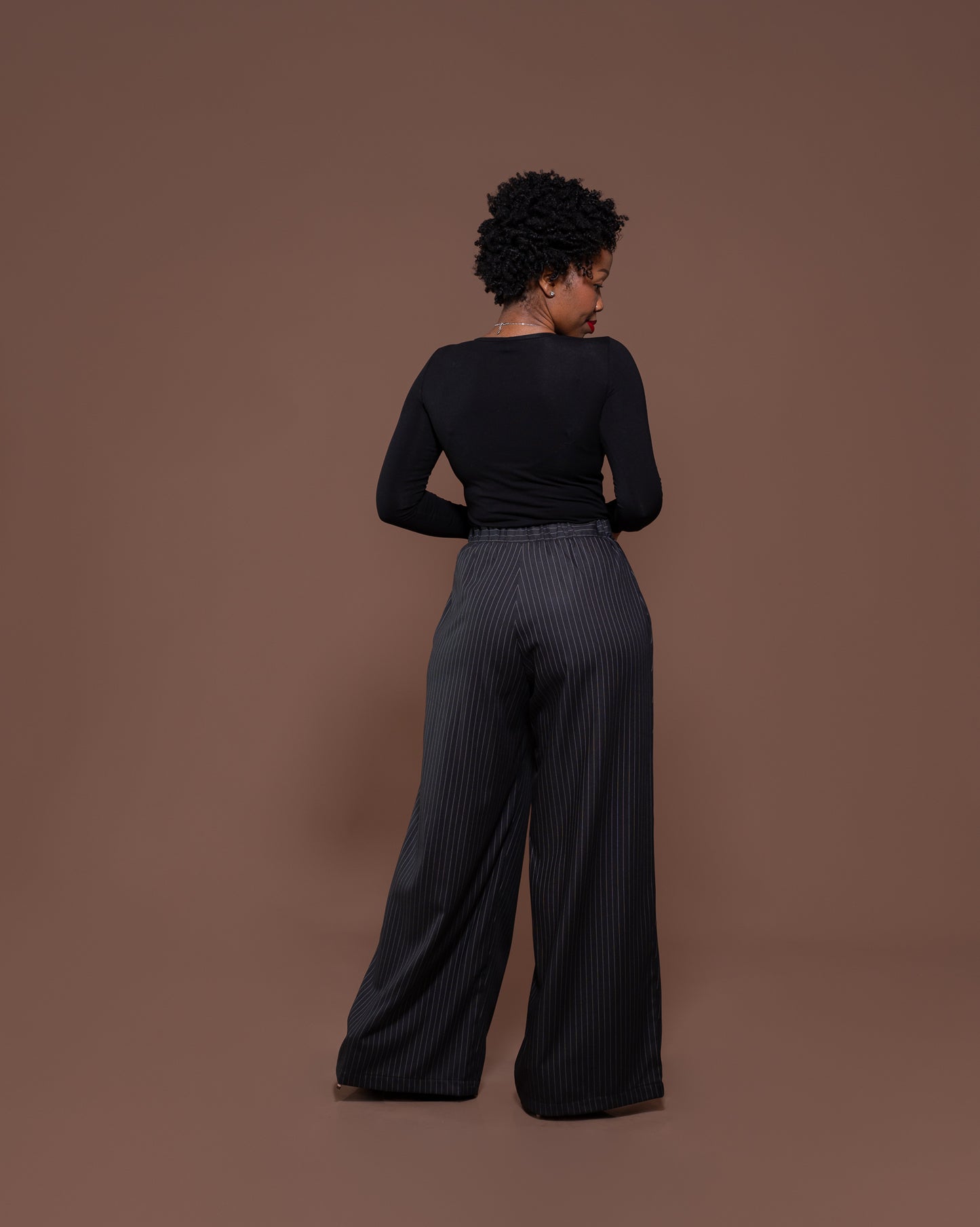 Magna Pants in Midnight Striped
