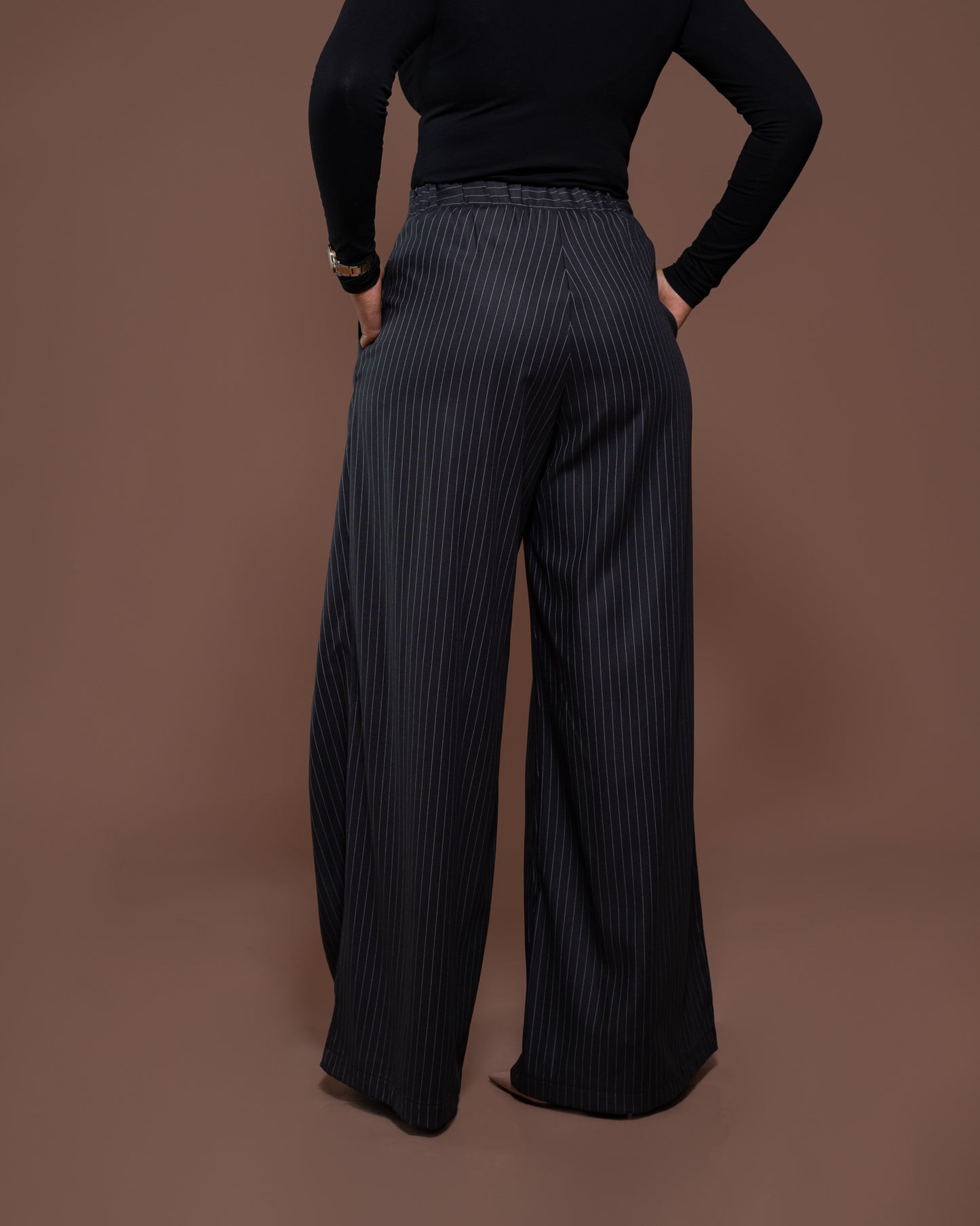 Magna Pants in Midnight Striped