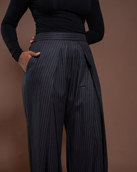 Magna Pants in Midnight Striped