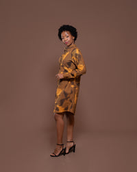 Konie Shirt Dress in Sahara