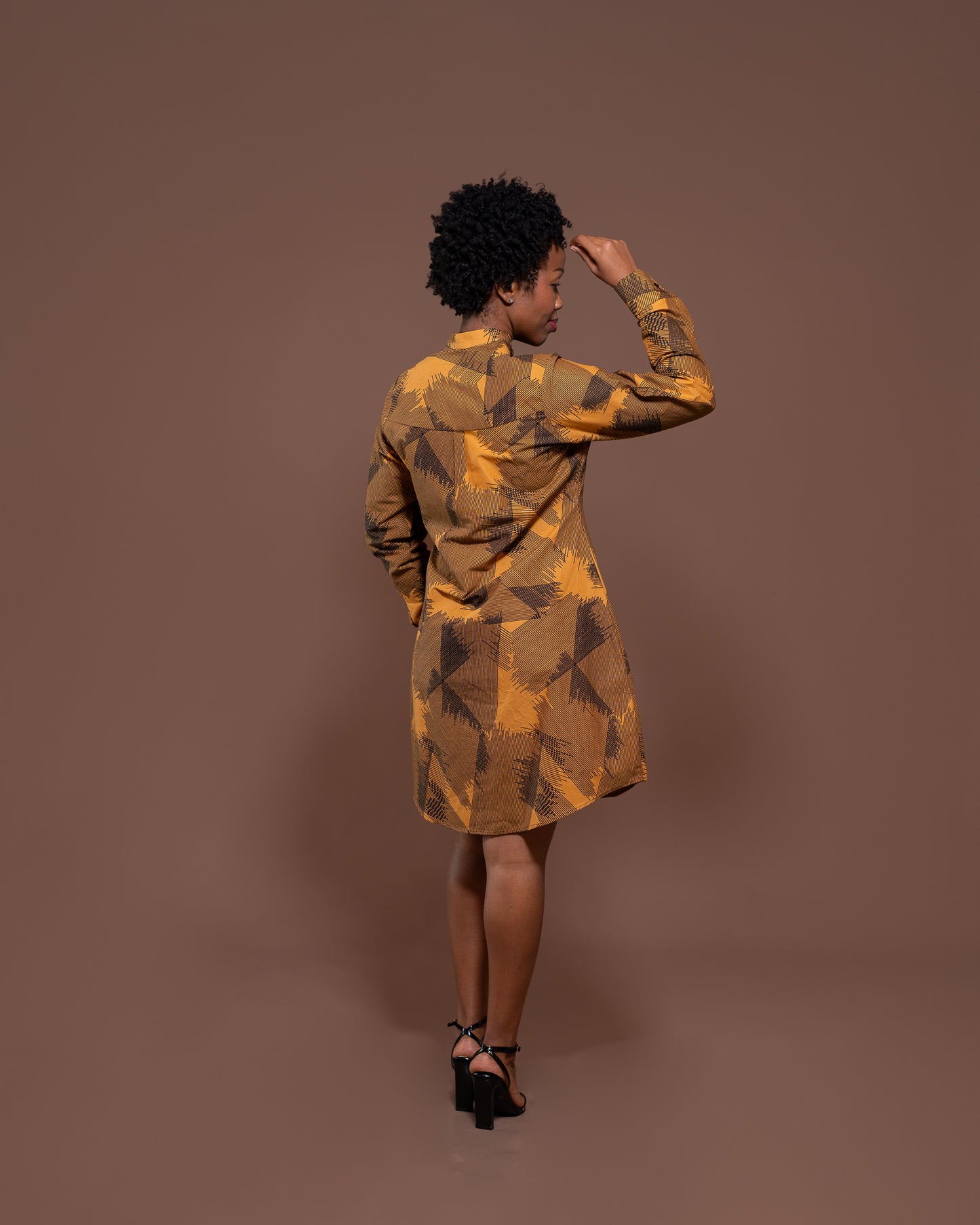 Konie Shirt Dress in Sahara