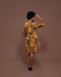 Konie Shirt Dress in Sahara