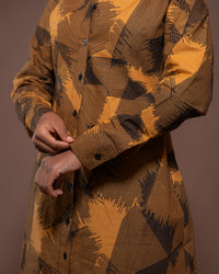 Konie Shirt Dress in Sahara