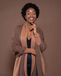 Madeline Shawl in MOCHA