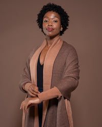 Madeline Shawl in MOCHA