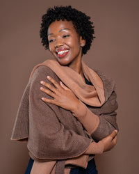 Madeline Shawl in MOCHA