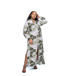 Lanikai Maxi Shirt Dress