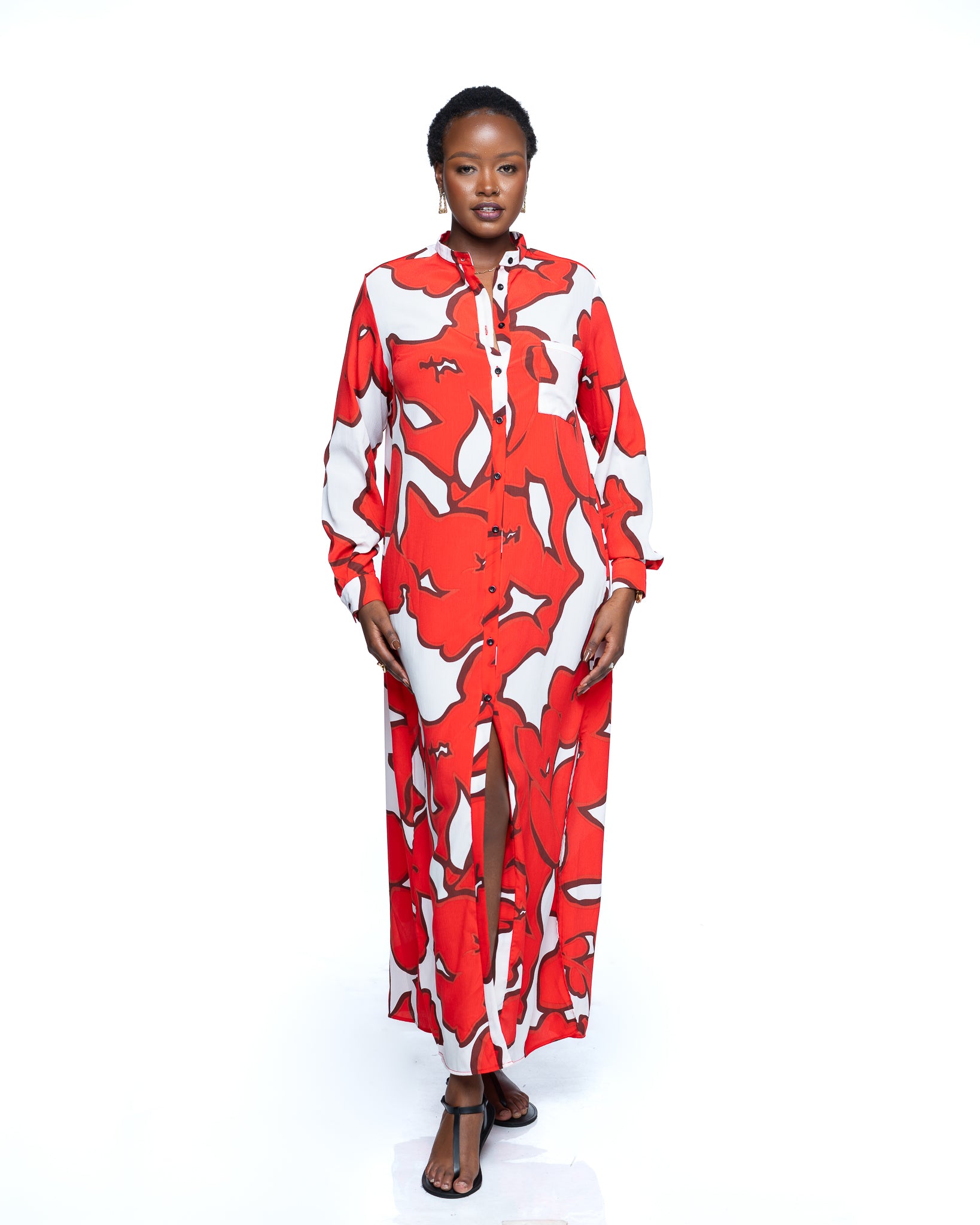 Nemo Maxi Shirt Dress