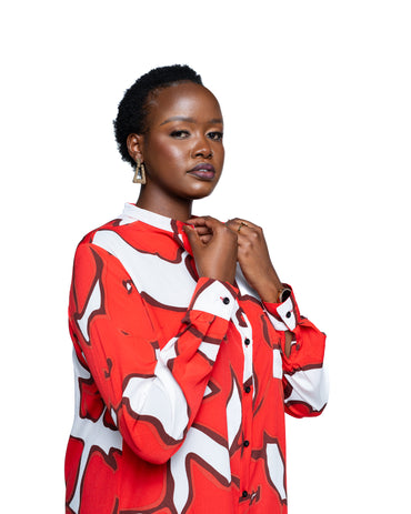 Nemo Maxi Shirt Dress