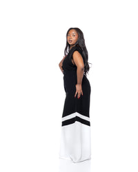 Two Tone Palazzo Jumpsuit