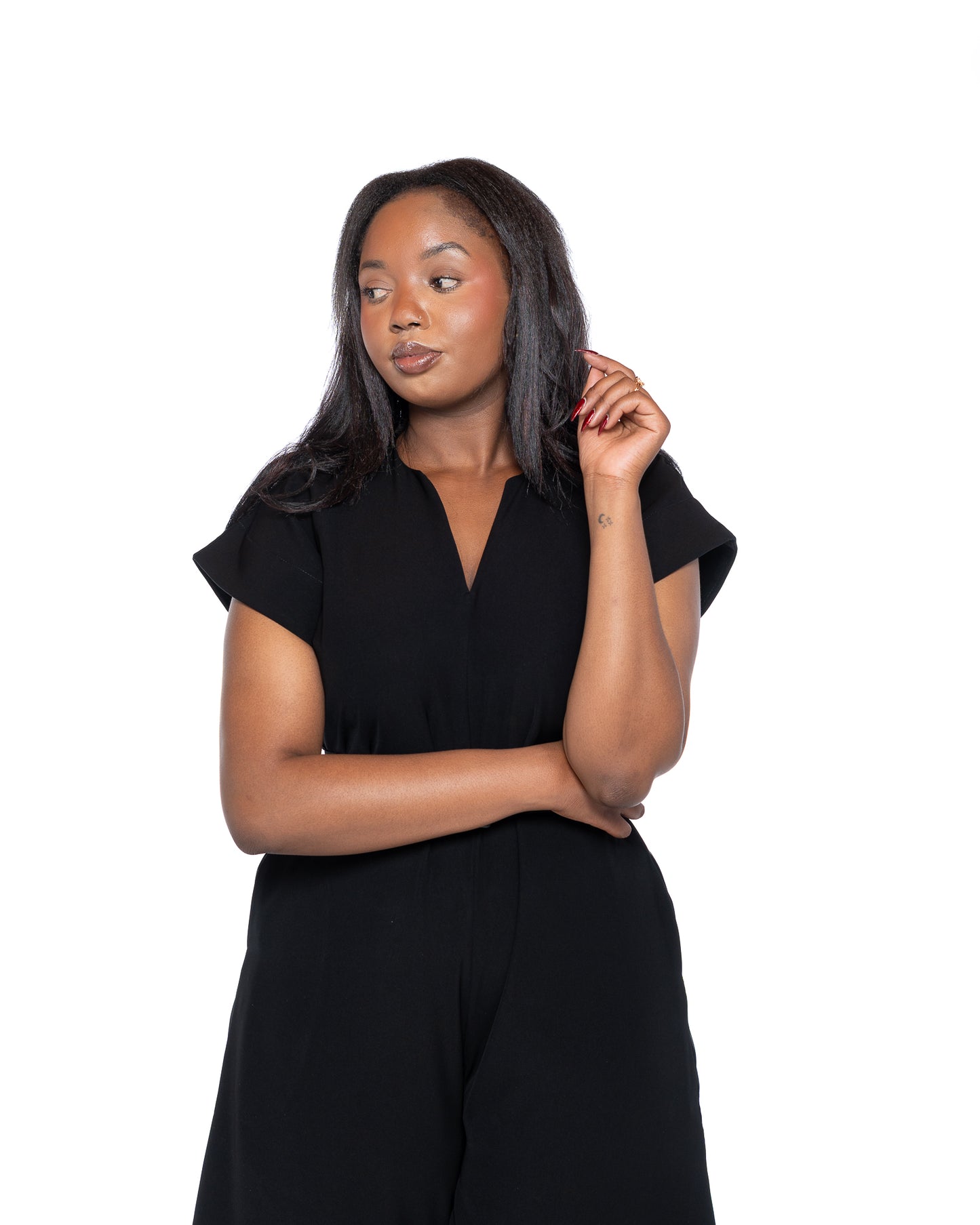 Two Tone Palazzo Jumpsuit