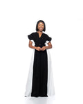 Moderne Colourblock Palazzo Jumpsuit