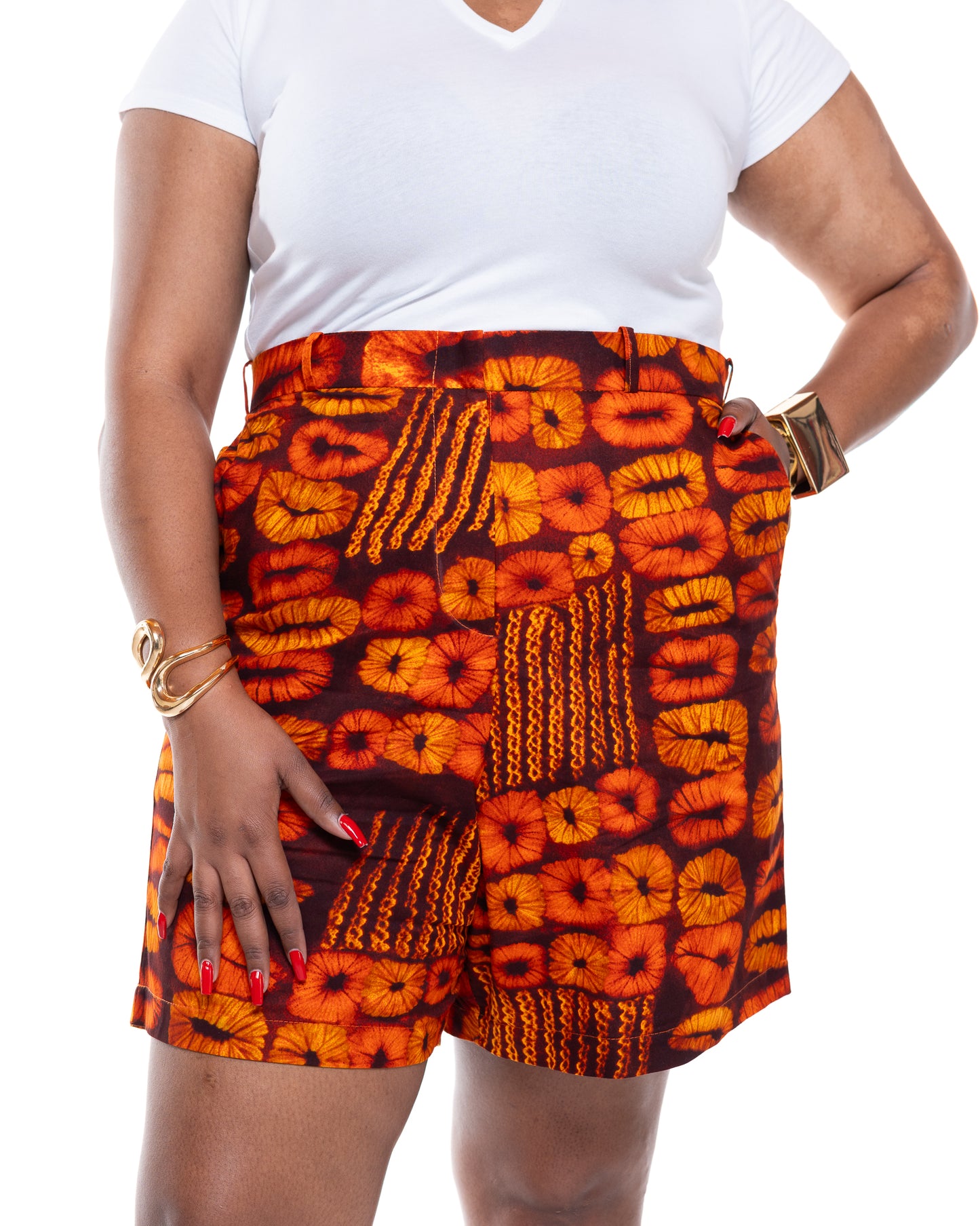 Adire Shorts