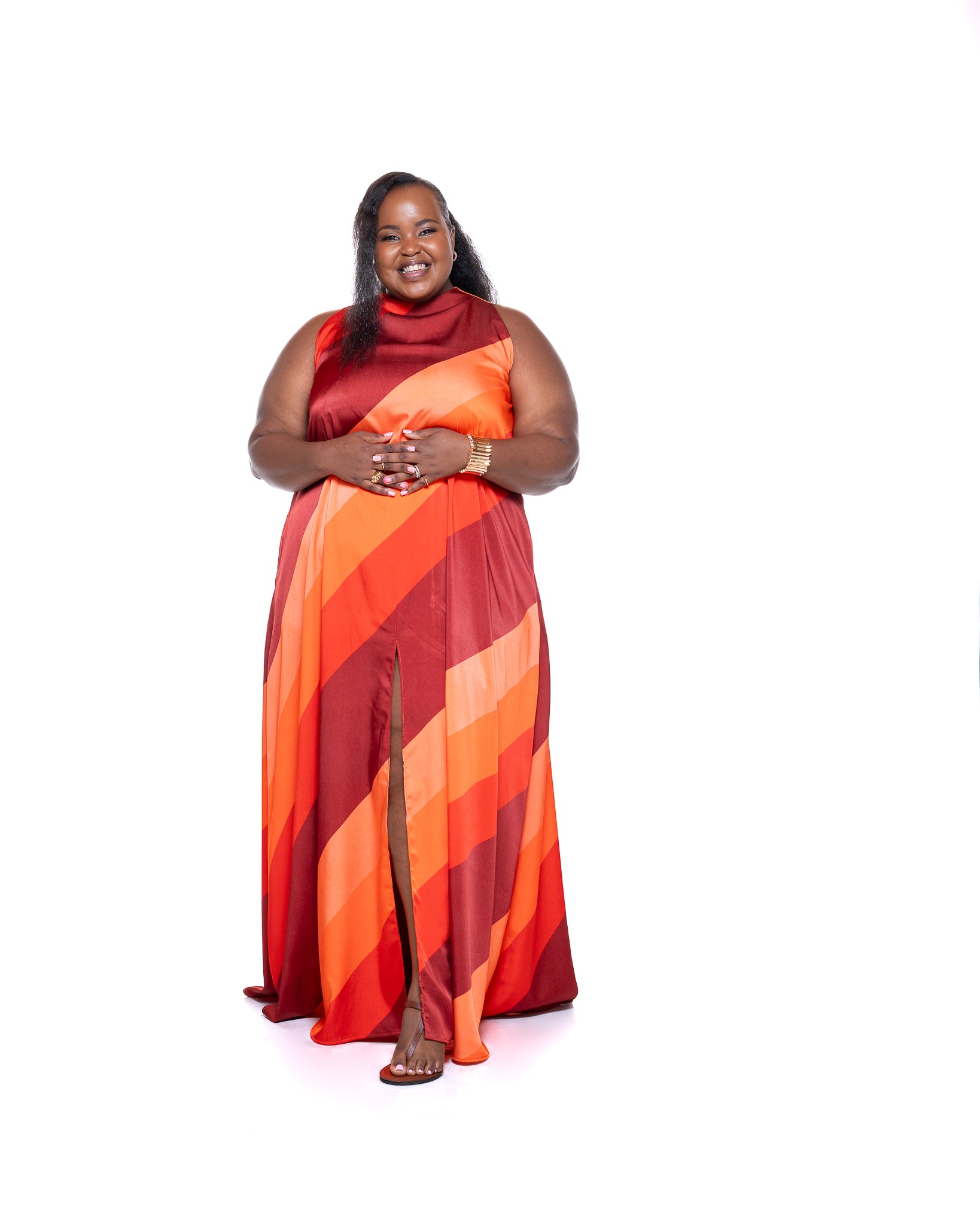 Zora Sunset Maxi Dress