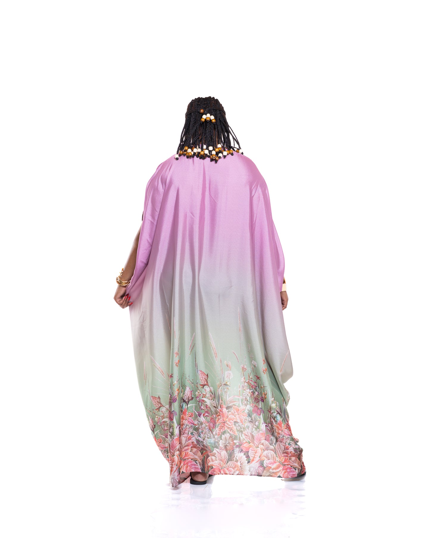 Petal Veil Kaftan