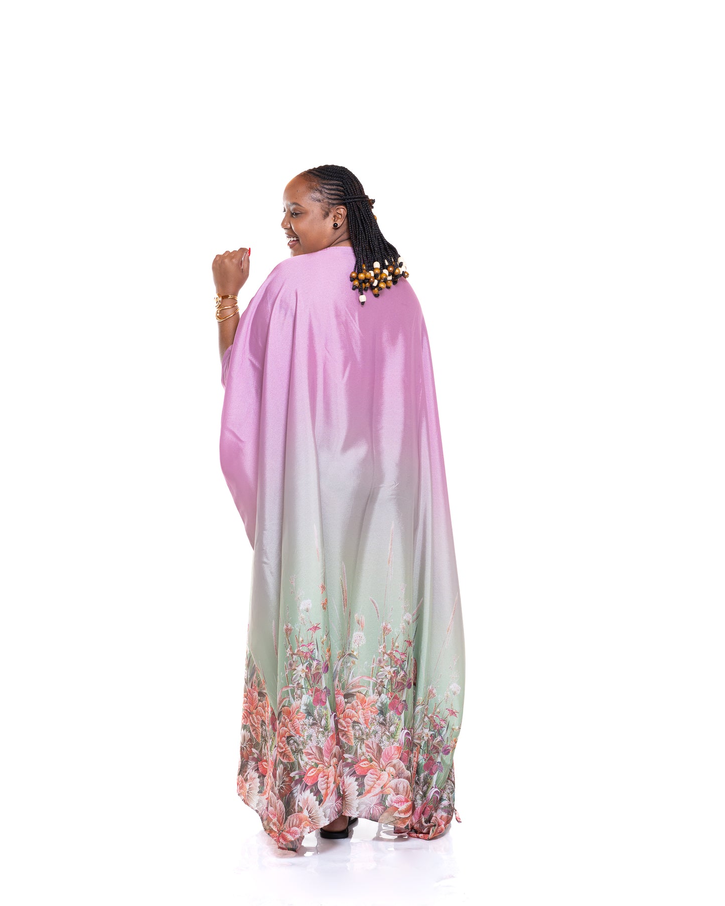 Petal Veil Kaftan