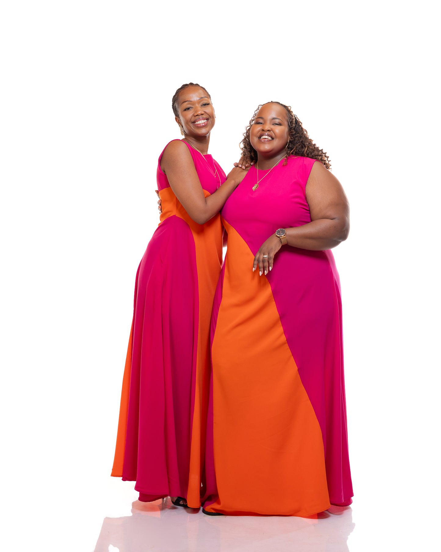 Simplicity Maxi Dress In Fuchsia