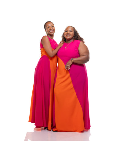 Simplicity Maxi Dress In Fuchsia