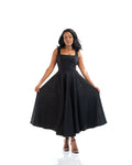 The Palace Soiree Midi Dress In Midnight