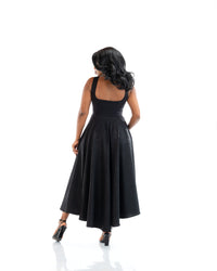 The Palace Soiree Midi Dress In Midnight