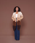 Mocha Monochrome Midi Cardigan