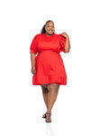 Olivia Mini Dress Red