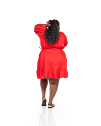 Olivia Mini Dress Red