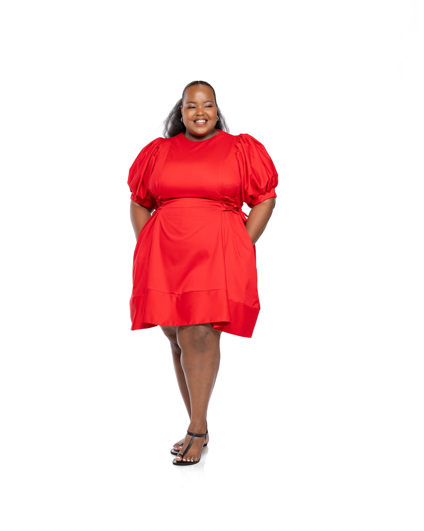 Olivia Mini Dress Red