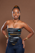 Ankara Corset In Eluma