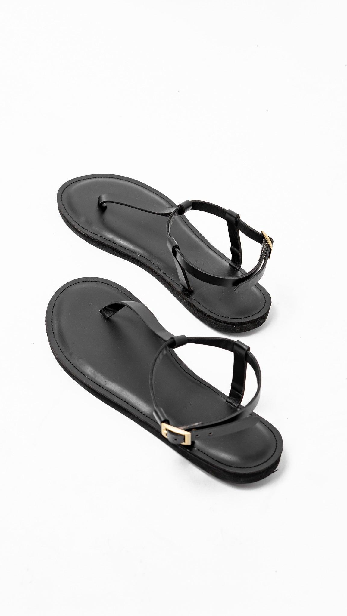 Jaber Sandal In BLACK - Ikojn
