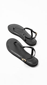 Jaber Sandal In BLACK - Ikojn