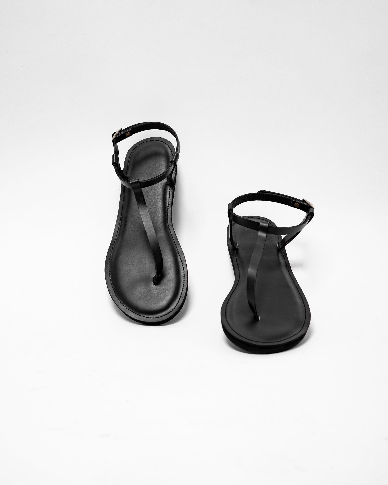 Jaber Sandal In BLACK - Ikojn